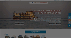 Desktop Screenshot of fleuves-du-monde.com